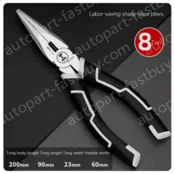 8 inch labor-saving needle-nose pliers 70% labor-saving