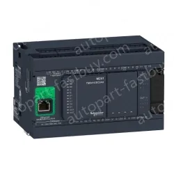 TM241CEC24R logic controller, Modicon M241, 24 IO, relay, Ethernet CAN master