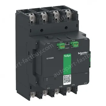 LC1G2654LSEA Contactor, high power, TeSys Giga, advanced version, 4 pole/NO, AC-1 <=440V 385A, 200-500VAC/DC coil