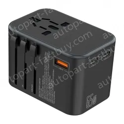 New GaN 65W PD Super Fast Charge Travel Adapter