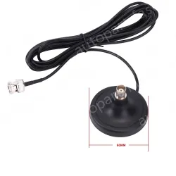 Suction cup antenna base