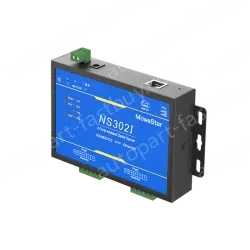 2 Ports RS485/422 Serial to 100M Ethernet Opto-isolated Server