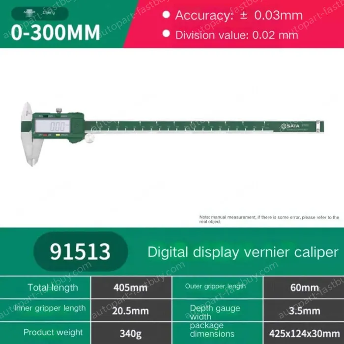 Digital caliper 0-300mm 91513