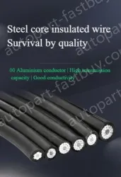 Steel core insulated wire 10KV3.4 thickness*JKLGYJ-185/30