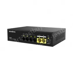 6-port 100 Gigabit Lite PoE switches