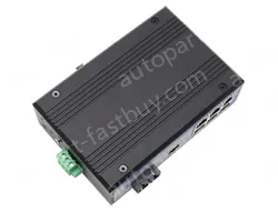 UOTEK DIN-Rail Unmanaged 7 10/100Base-T(X) Ethernet interfaces and 1 100Base-FX port Industrial Ethernet Switch