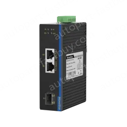 1 Port Gigabit SFP + 2 Ports Gigabit RJ45 Din Rail industrial media converter