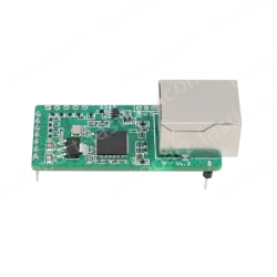 Low-cost serial-to-Ethernet module