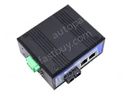 UOTEK 2-Port 100M Network Fiber Optic Transceiver