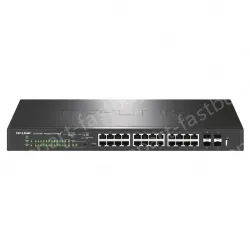 28 port 10 Gigabit on-network managed PoE switches
