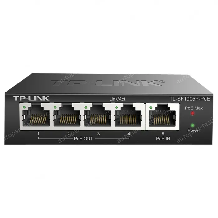 5 x 10/100M adaptive RJ45 ports Ethernet PoE switches