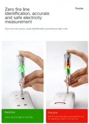 The voltage resistance of the test pen is 100-500V V.