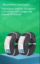 5 core 4 core 2 core sensor cable 20 AWG 4 pole
