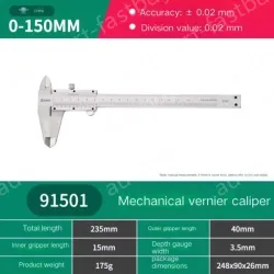 Mechanical caliper 0-150mm 91501