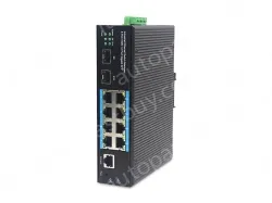 8-port 10/100BASE-TX+2G SFP Managed Industrial POE Switch