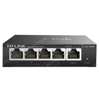 5 port Ethernet PoE switch 4FE (PoE) + 1FE
