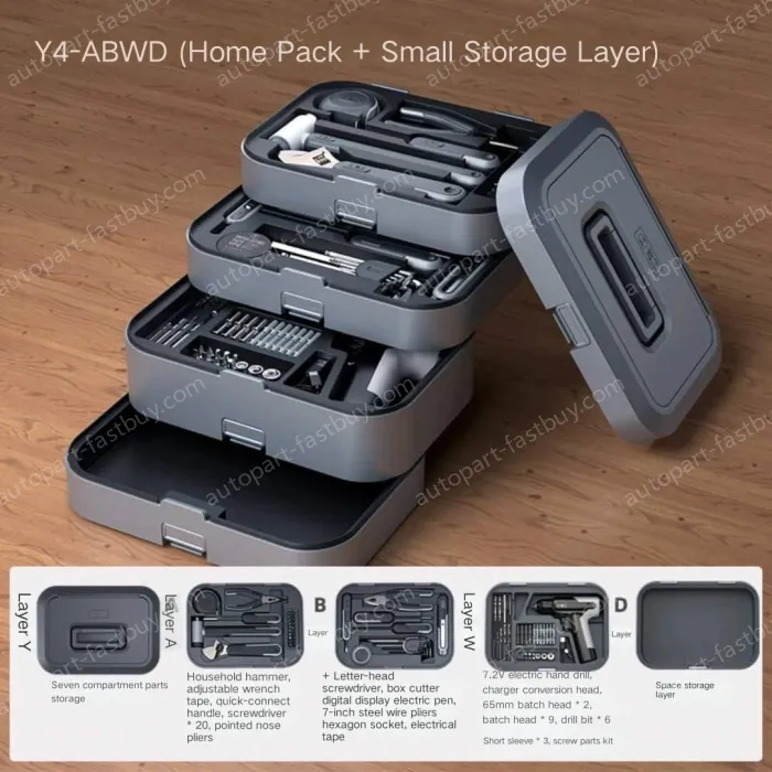 Y4-ABWD Home Edition Set + Small Storage