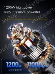 Industrial 850W rear switch stone cutting and grinding