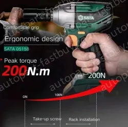 Electric wrenches The fast-charging version of 4.0Ah two-electric and one-charging wrench + angle grinder combination