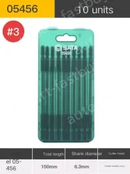 10Pcs double-ended cross #3 with total length 150mm-05456