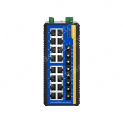 4 Ports 100M F(x) + 16 Ports 10/100M T(x) Din-Rail Unmanaged Industrial Ethernet Switch