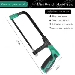 DIY Recommended 6 Inch Flat Steel Durable Hacksaw Stand Includes 1 carbon hacksaw blade