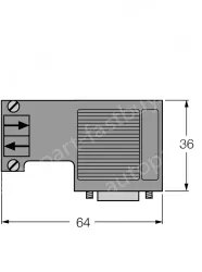 RS485 bus connector