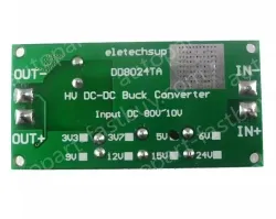 DC-DC high-voltage buck module Input DC 14~80V Output 12V With terminals