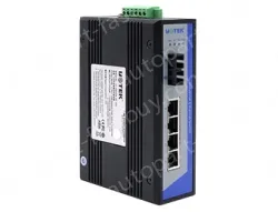 UOTEK 4-Port Gigabit Network Fiber Optic Transceiver