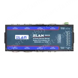 8 RS232 serial ports, 8 RS485 serial ports Serial Device Server