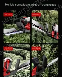 Brushless high-efficiency double-edged 10-cell 5.0Ah two batteries and one charge