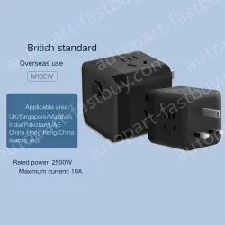 M10EW British Black Rubik's Cube