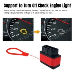 KW905 bluetooth 4.0(5.0) obdii scanner Automotive Fault Diagnosis Instrument Engine Fault Reading Fault Code Query Playback Function Testing Tools