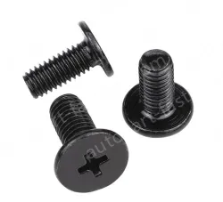 Carbon steel thin head screws M2*12*4
