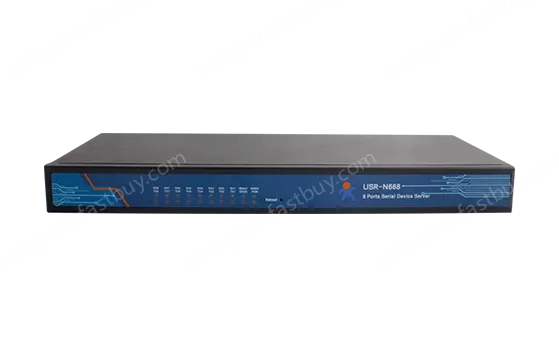 Eight serial servers