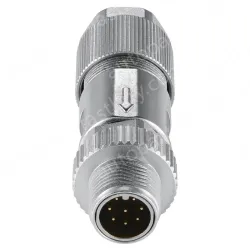 M12 A-Code 8 Pin male connector