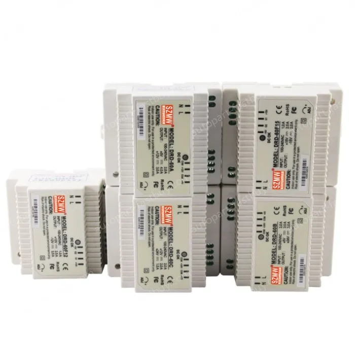 Dual-group AC to DC card rail switching power supply on the guide rail DRD-60C