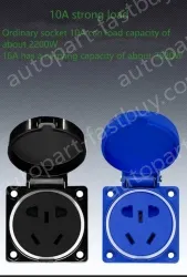 Explosion-proof cast aluminium triplex 3-hole red