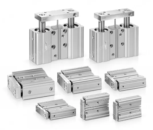 Dual Rod Cylinder JMGP Series &oslash;12, &oslash;16, &oslash;20, &oslash;25, &oslash;32, &oslash;40, &oslash;50, &oslash;63, &oslash;80, &oslash;100