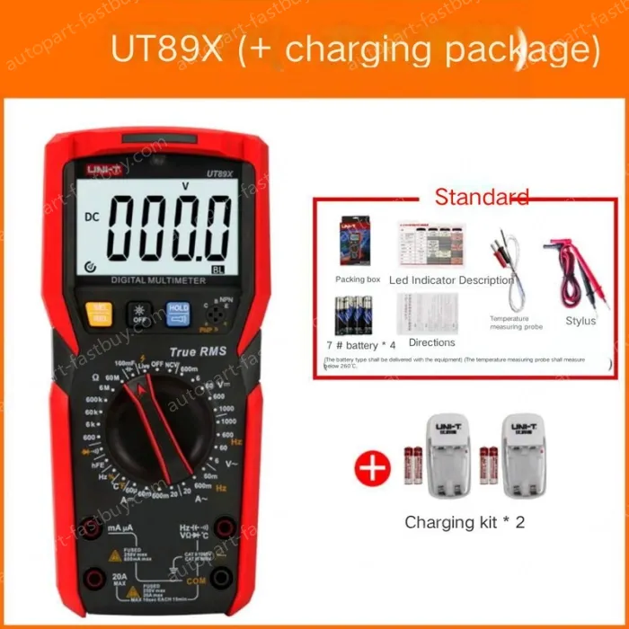 UT89X comes with a gift pack + charging kit
