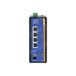 1 Port Gigabit SFP + 4 Ports Gigabit RJ45 Din-Rail Dual Band Wi-Fi6 Wireless Router