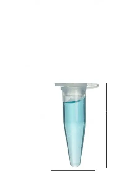 1000 0.2ml centrifuge tubes (culet bottom with cap).