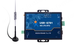 An industrial router with serial port