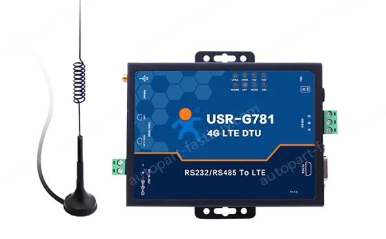 An industrial router with serial port