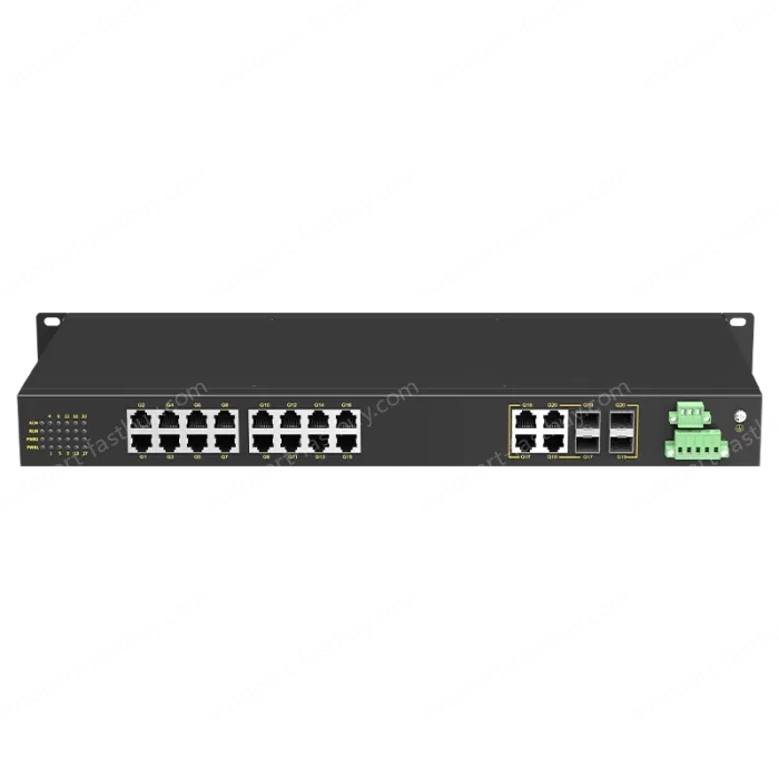4 Ports Gigabit Combo + 16 Ports Gigabit RJ45 Rack-mount Unmanaged Industrial Ethernet Switch