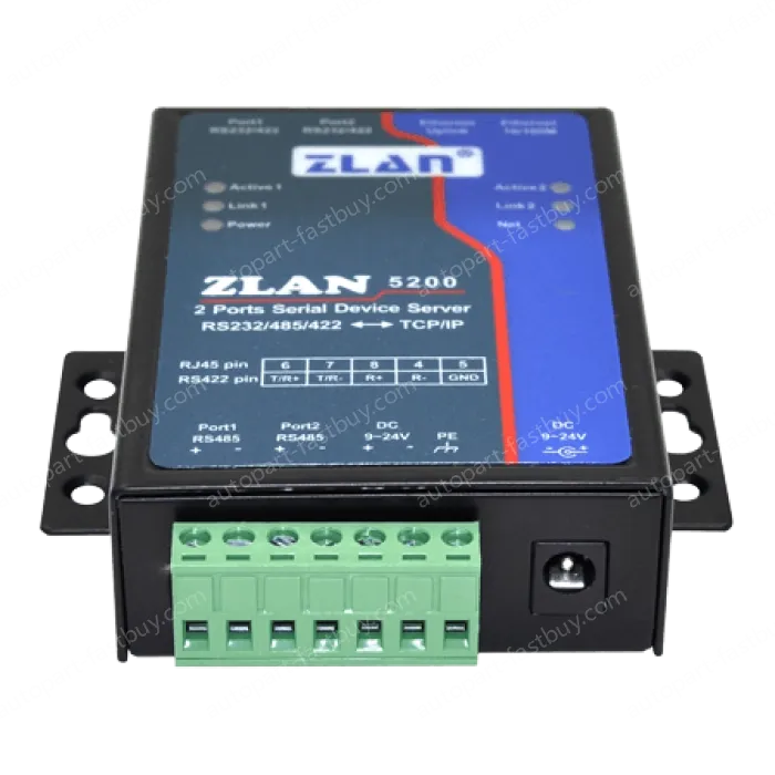 2 Ports Serial Device Server