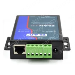 Level-type fiber-to-serial port