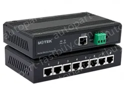 UOTEK 10/100M to 8 Ports RS-232/485/422 Serial Device Server