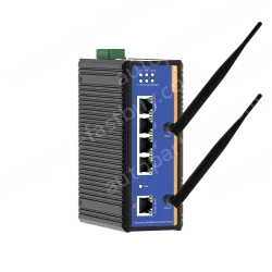 5 Ports Gigabit RJ45 Din-Rail Dual Band Wi-Fi6 Wireless Router