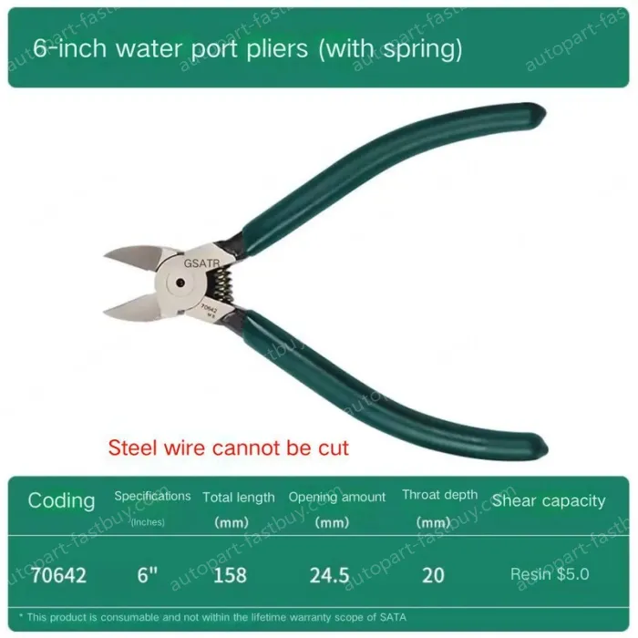 6 inch nozzle pliers 70642